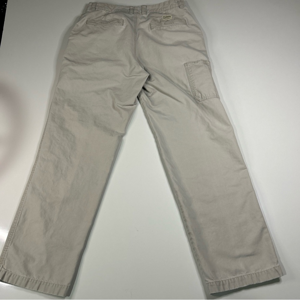 Columbia Pants Men’s 34 Khaki Casual Activewear Outdoor Hike Camp Zipper Pockets - Picture 4 of 14